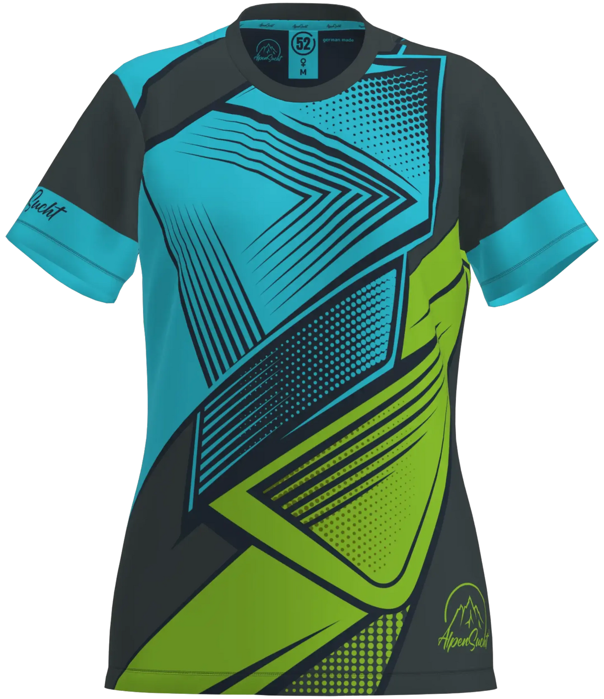 AlpenSucht® Damen Funktionsshirt "Trail-Power"
