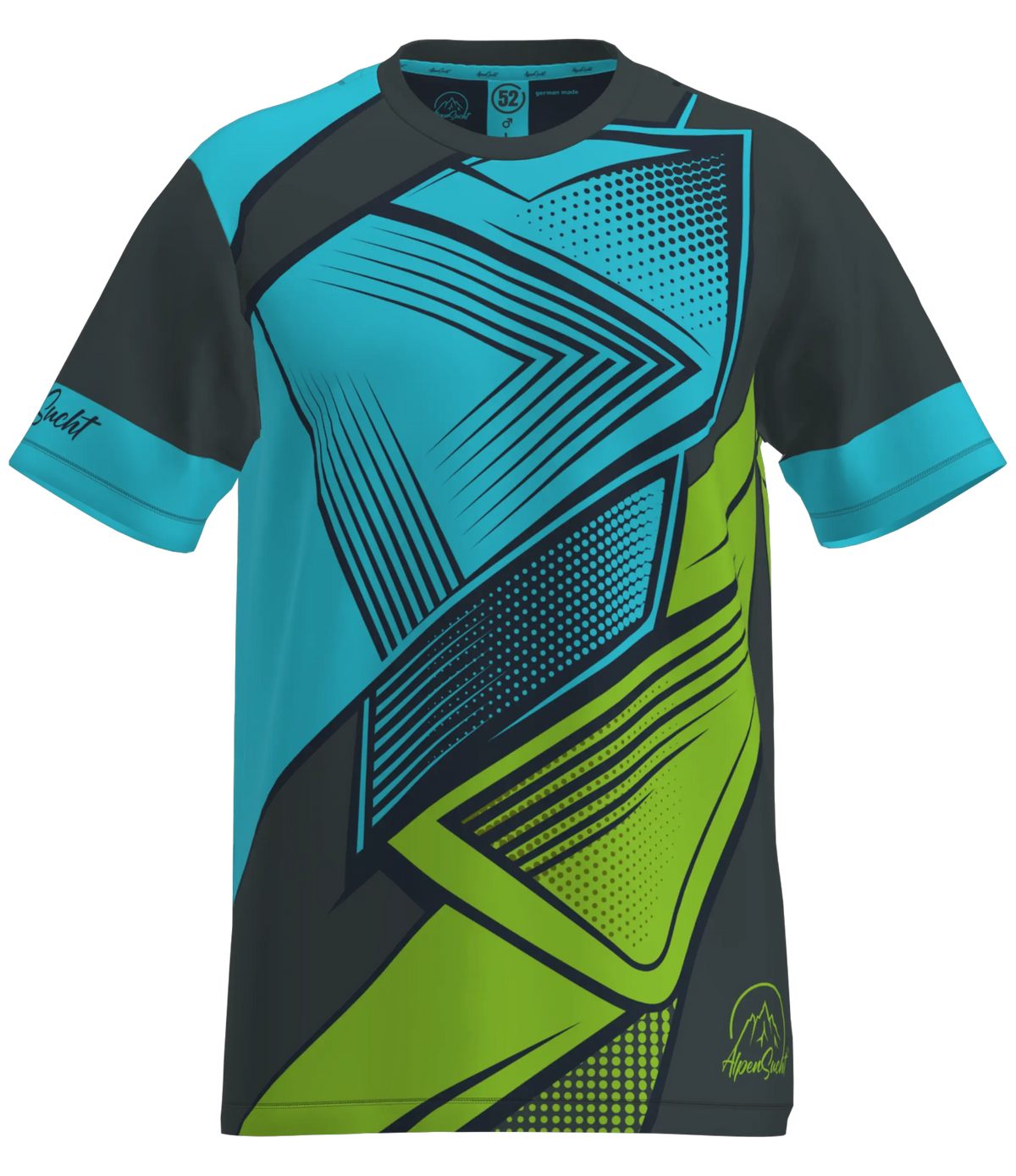 AlpenSucht® Herren Funktionsshirt "Trail-Power"