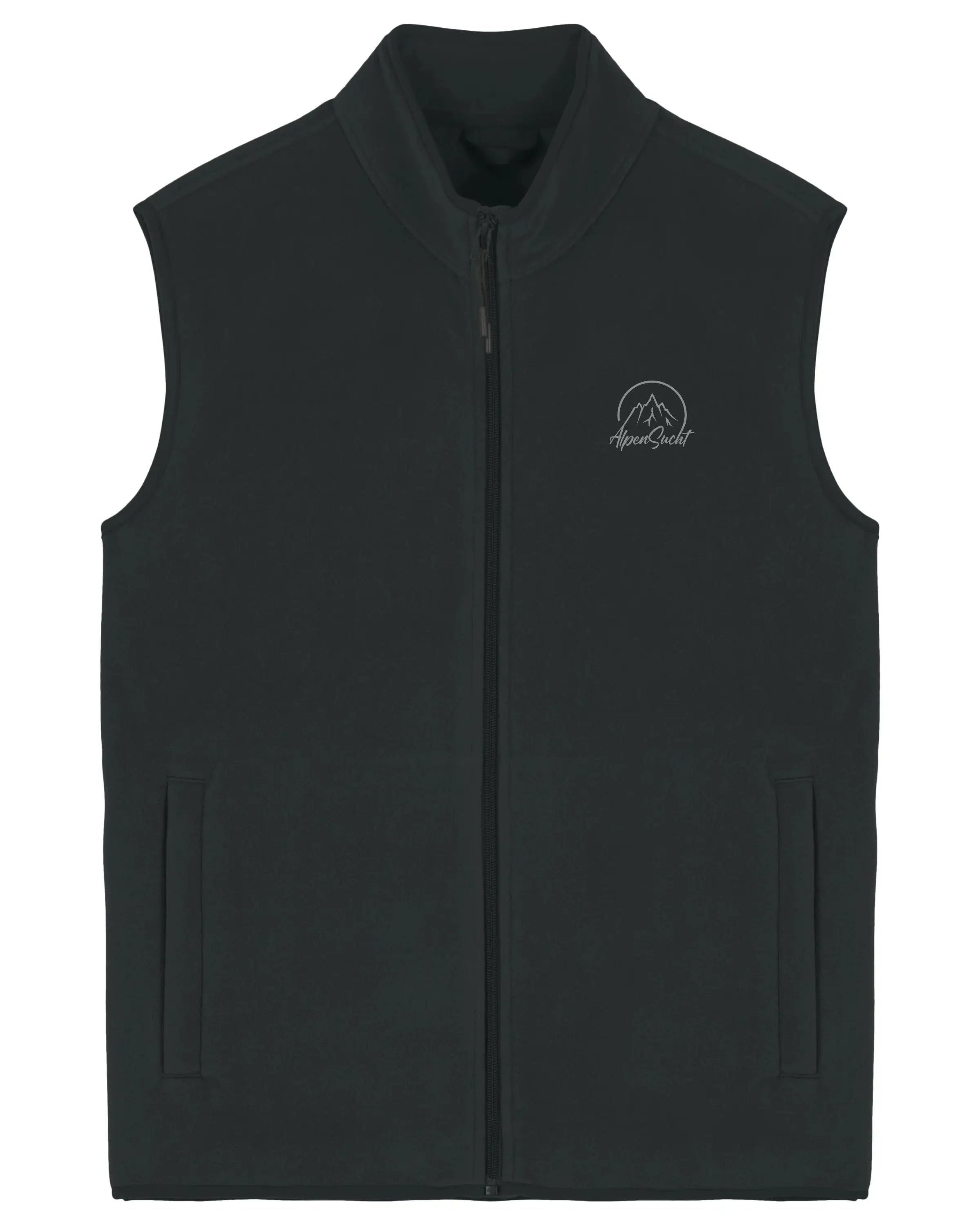 AlpenSucht® Recycled Fleece Herren Weste
