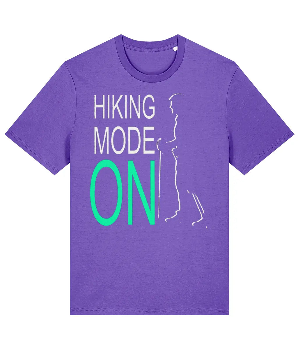AlpenSucht® Organic Unisex T-Shirt "Hiking Mode On"