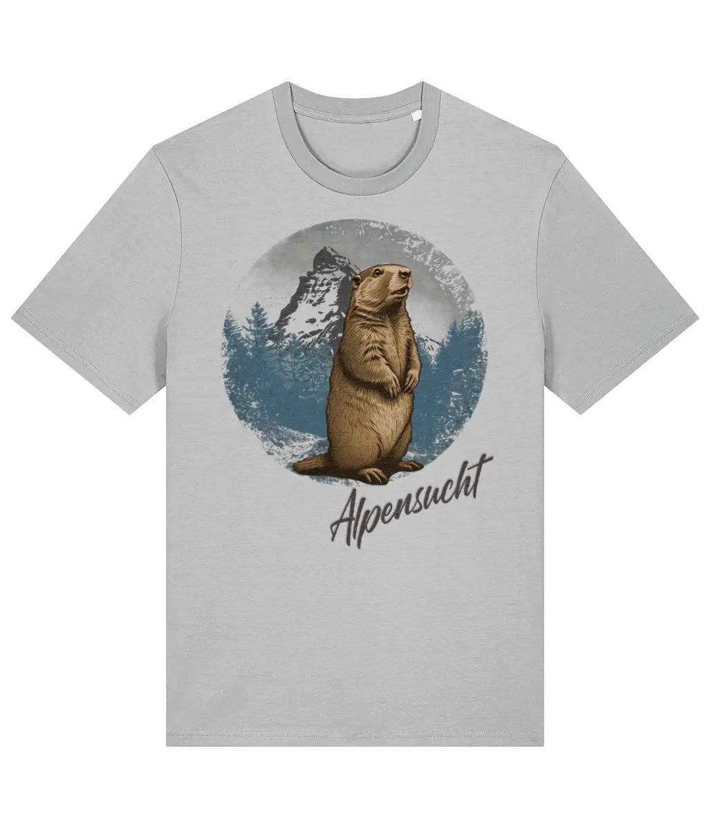 AlpenSucht® Organic Unisex T-Shirt "Murmeltier 2.0"