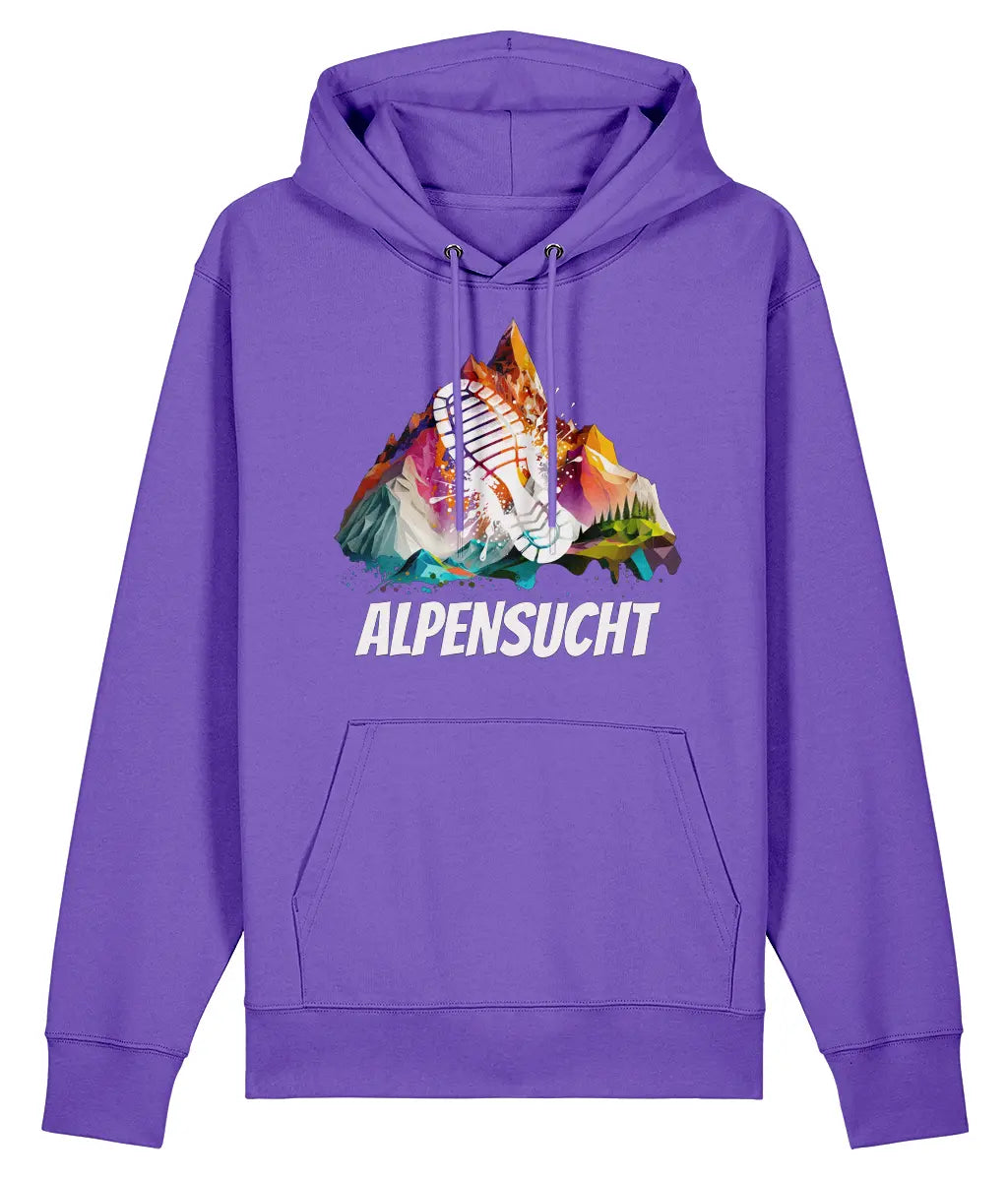 AlpenSucht® Unisex Hoodie "Wandern"