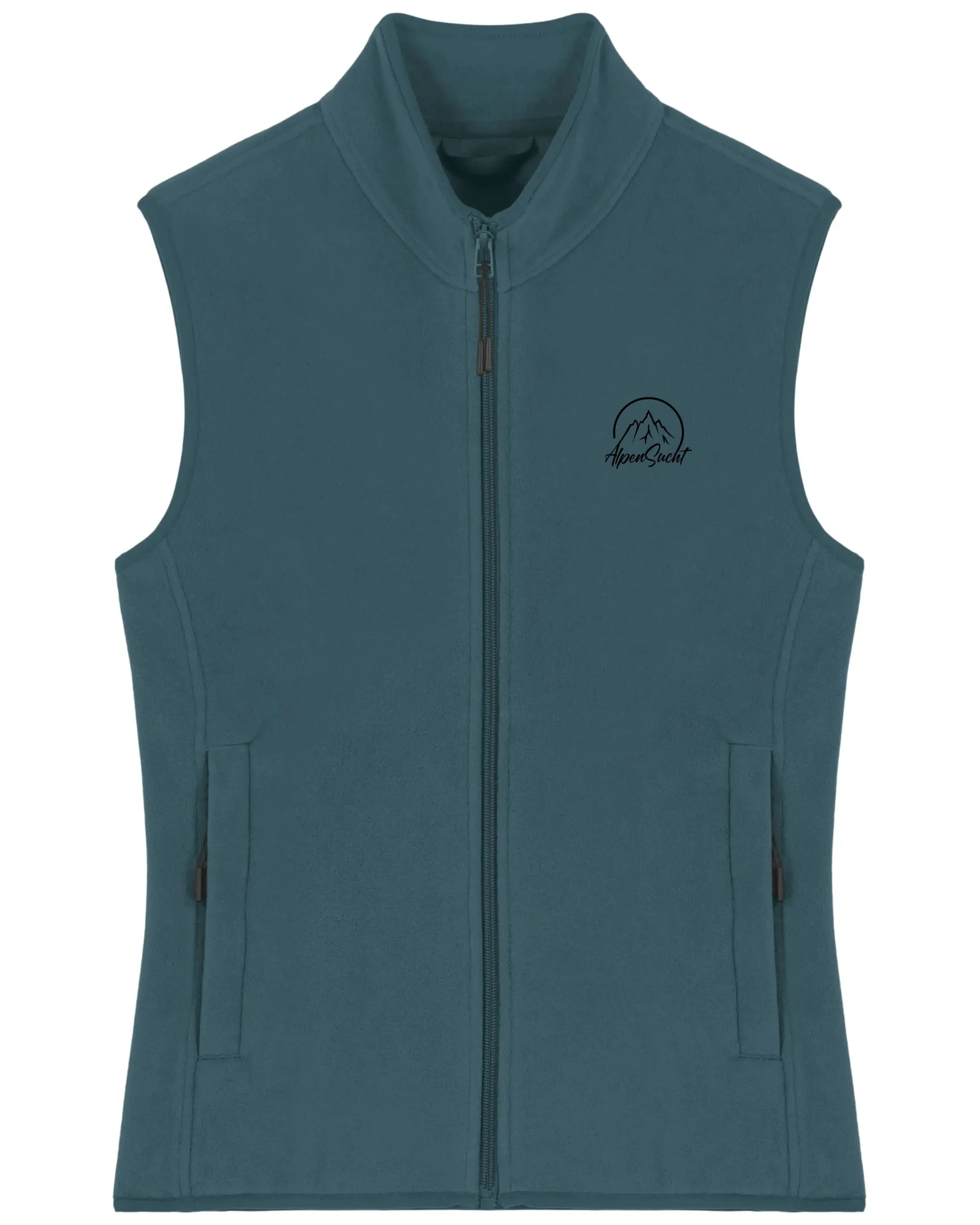 AlpenSucht® Recycled Fleece Damen Weste