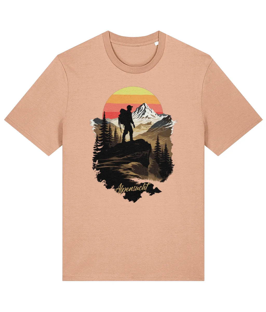 AlpenSucht® Organic Unisex T-Shirt "Wanderer"