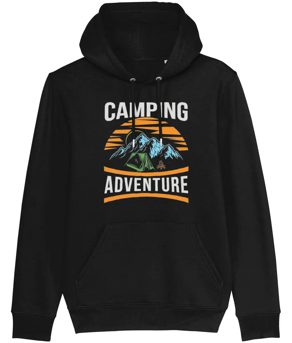 AlpenSucht® Unisex Hoodie "Mountain Camping"