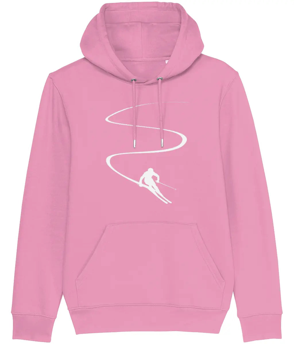 AlpenSucht® Unisex Hoodie "Skifahrer"