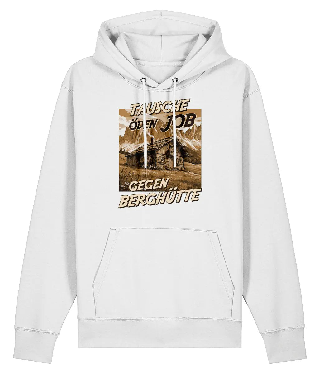AlpenSucht® Unisex Hoodie "Berghütte 2.0"
