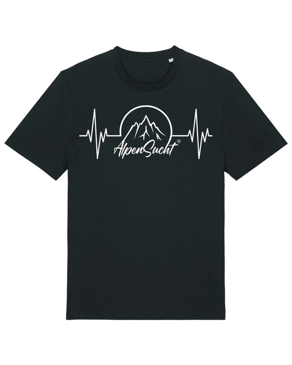 AlpenSucht® Organic Unisex T-Shirt "Herzschlag"
