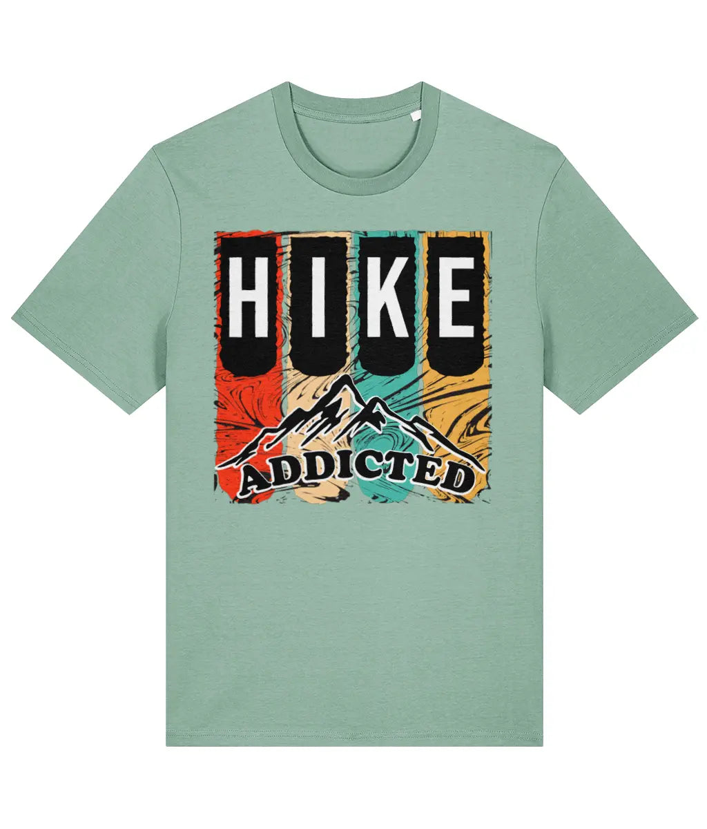 AlpenSucht® Organic Unisex T-Shirt "Hike Addicted"