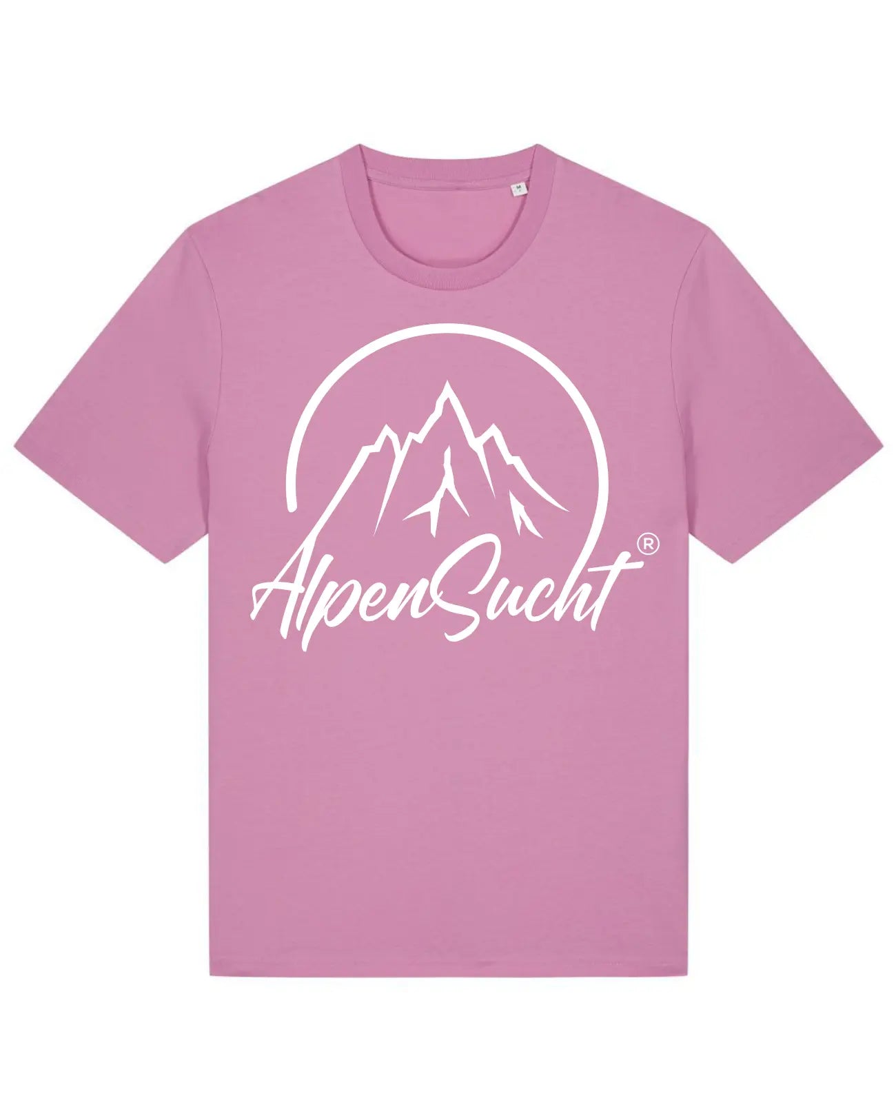 AlpenSucht® Organic Unisex T-Shirt mit weißem Logo