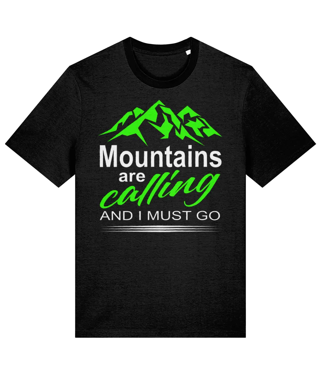AlpenSucht® Organic Unisex T-Shirt "I Must Go"