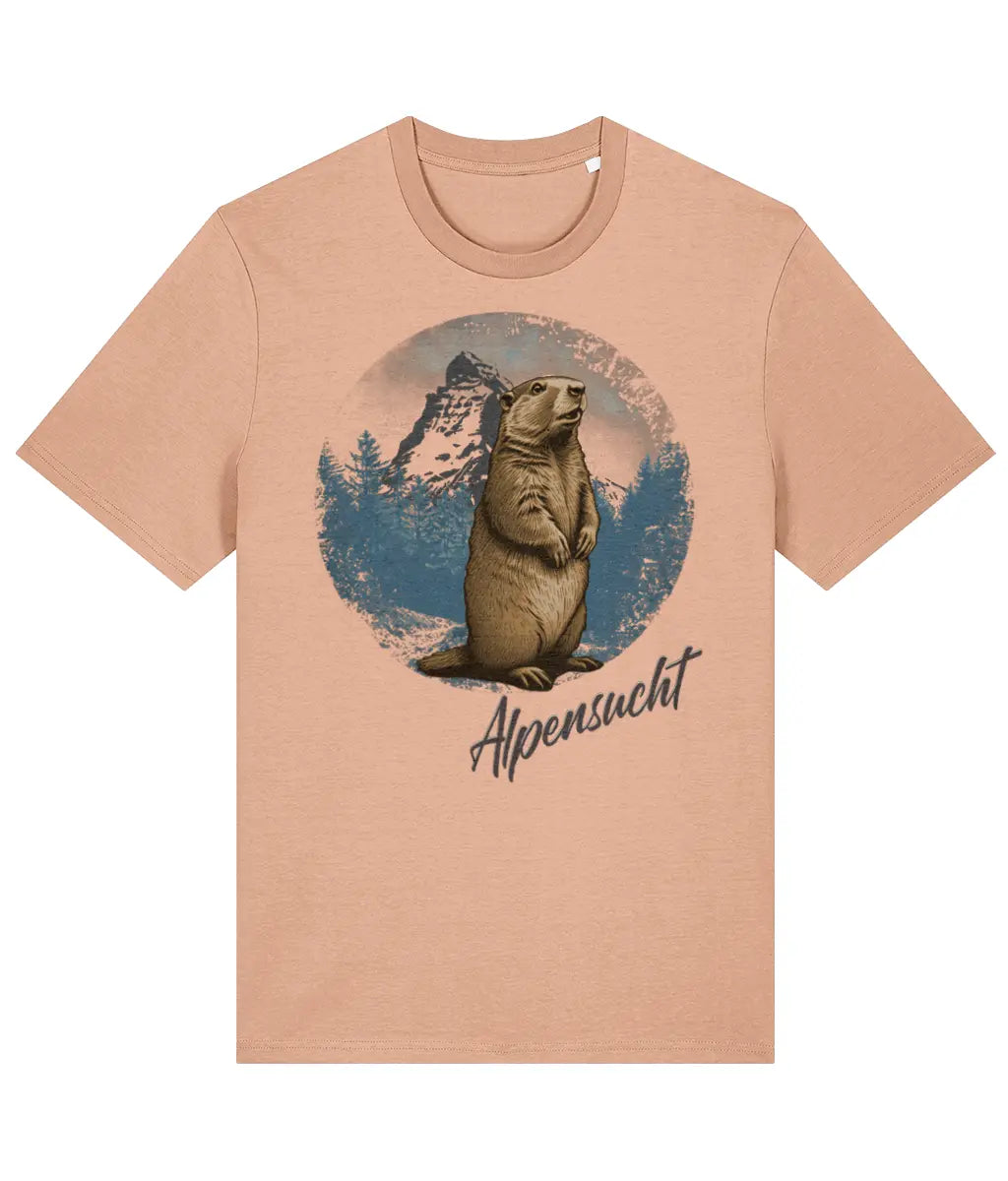 AlpenSucht® Organic Unisex T-Shirt "Murmeltier 2.0"
