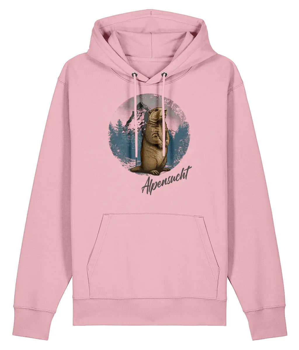 AlpenSucht® Unisex Hoodie "Murmeltier 2.0"