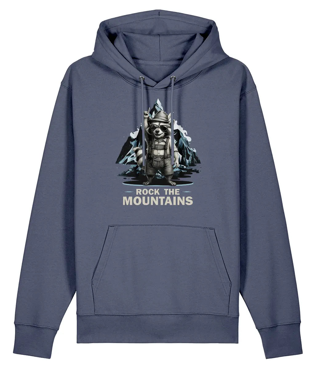 AlpenSucht® Unisex Hoodie "Waschbär"