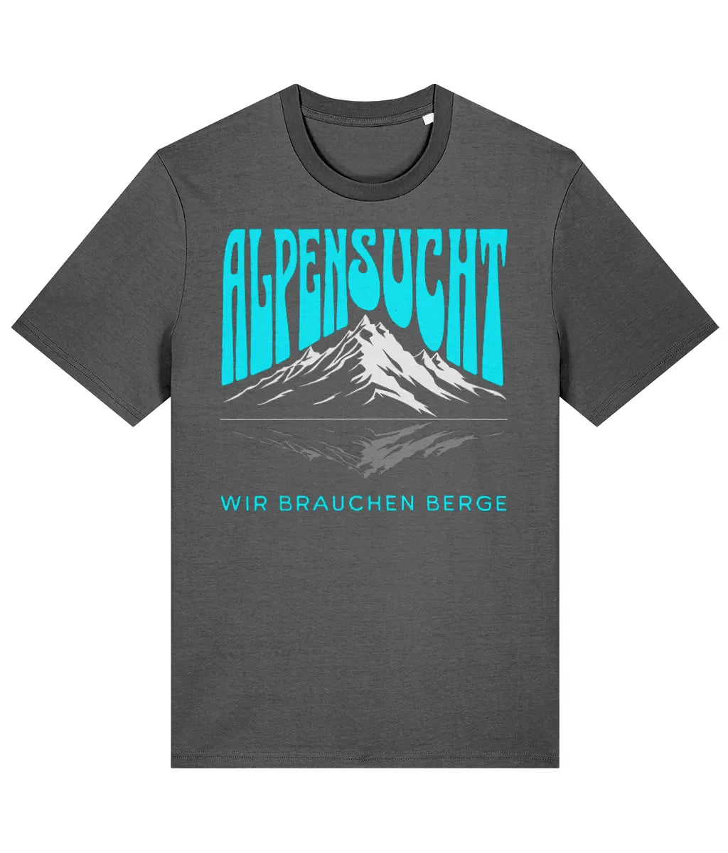 AlpenSucht® Organic Unisex T-Shirt "Berge"