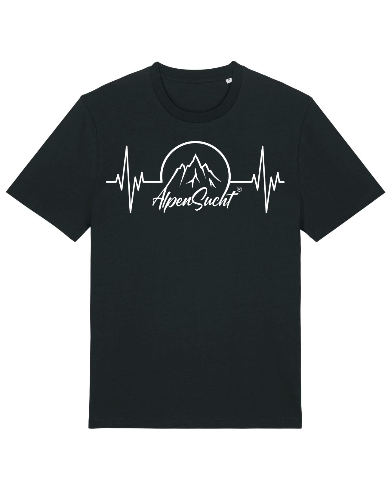 AlpenSucht® Organic Unisex T-Shirt "Herzschlag"