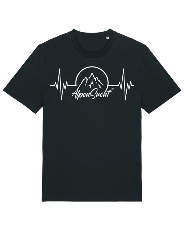 AlpenSucht® Organic Unisex T-Shirt "Herzschlag"