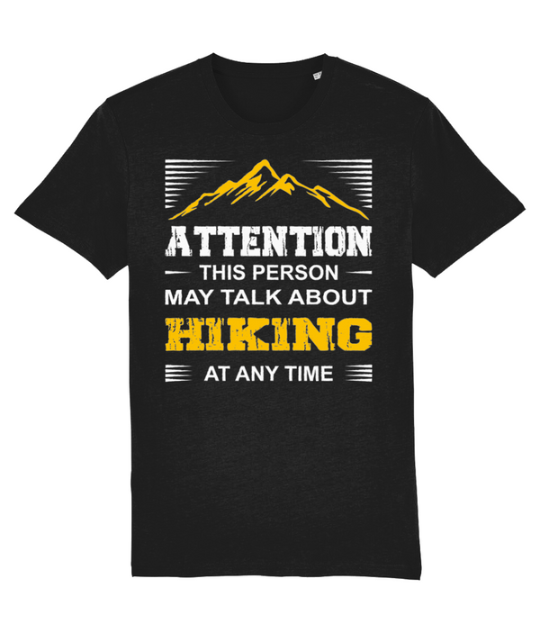 AlpenSucht® Organic Unisex T-Shirt "Attention"