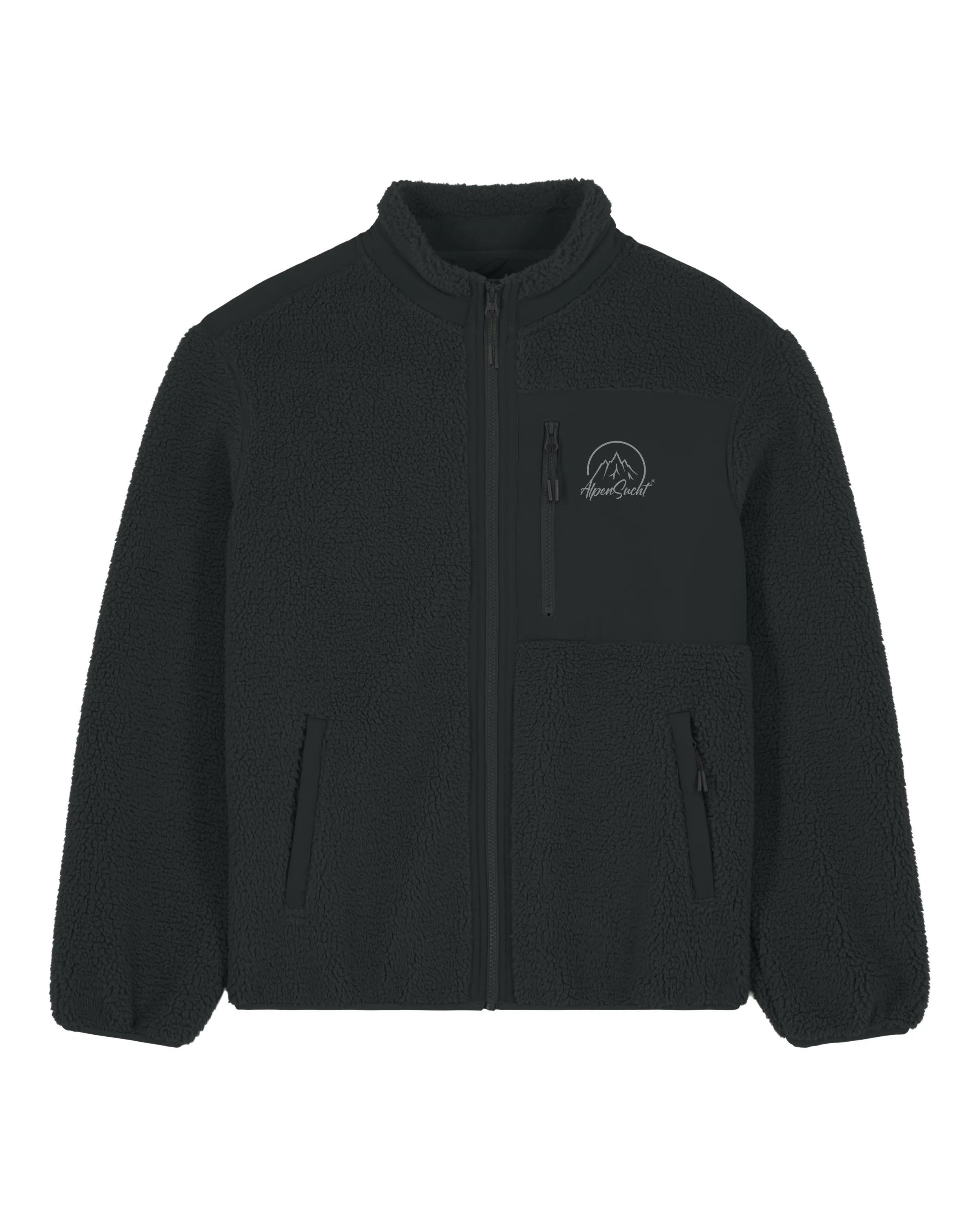 AlpenSucht® Recycled Premium Unisex Fleece Jacke