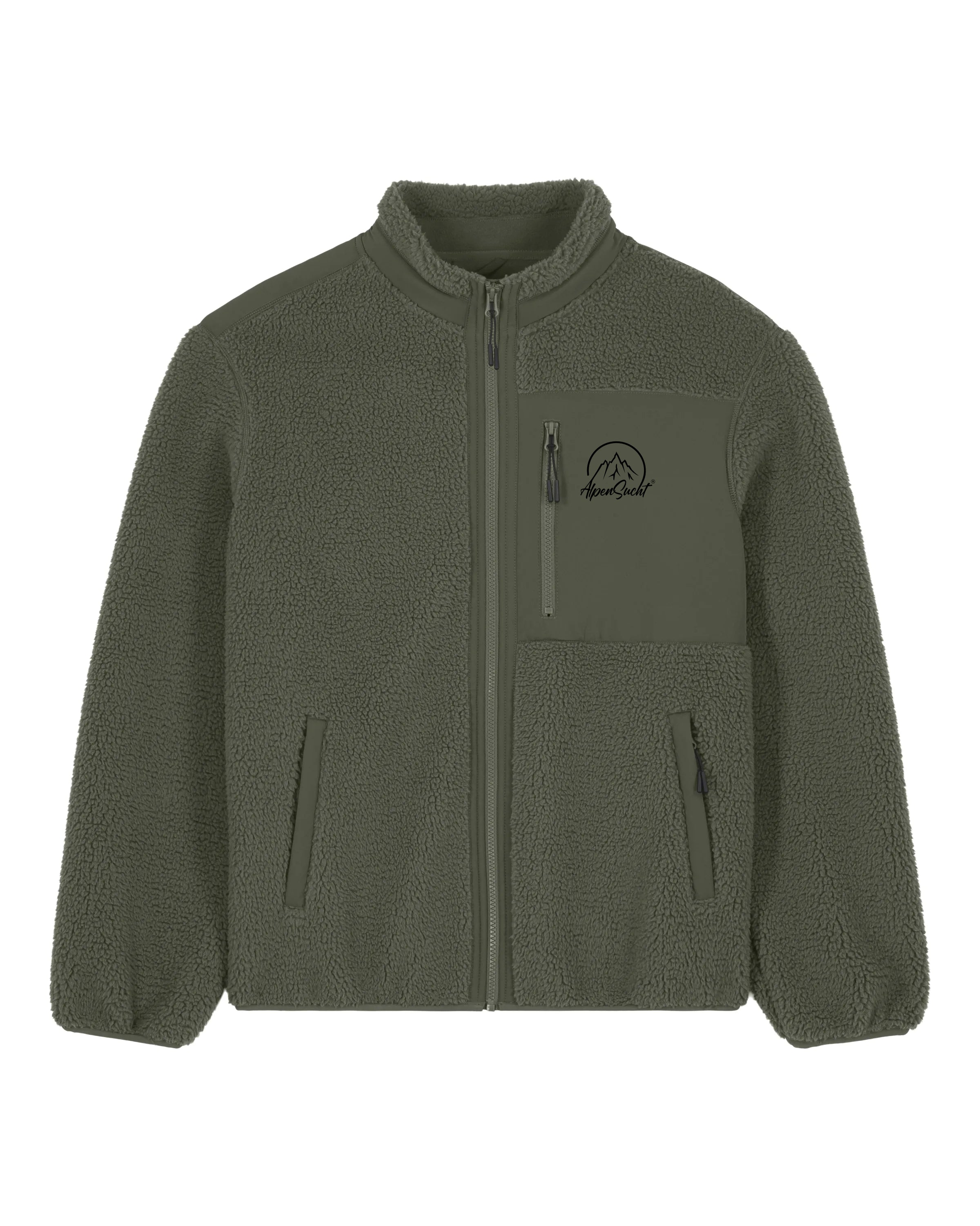 AlpenSucht® Recycled Premium Unisex Fleece Jacke