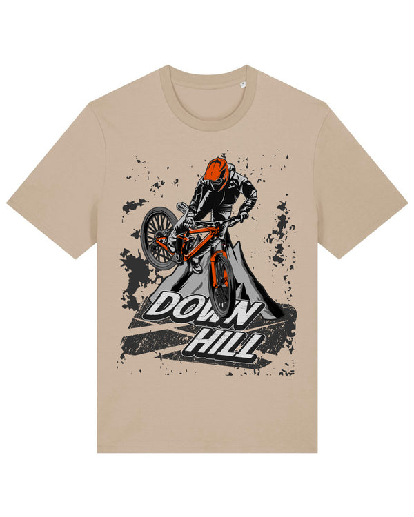 AlpenSucht® Organic Unisex T-Shirt "Downhill"