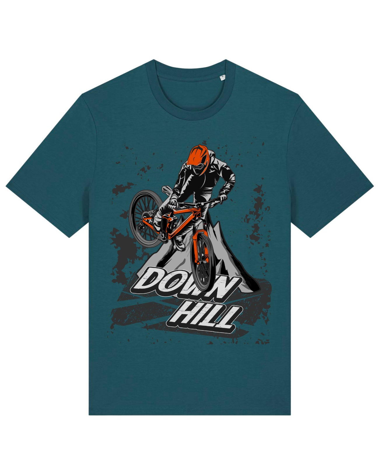 AlpenSucht® Organic Unisex T-Shirt "Downhill"