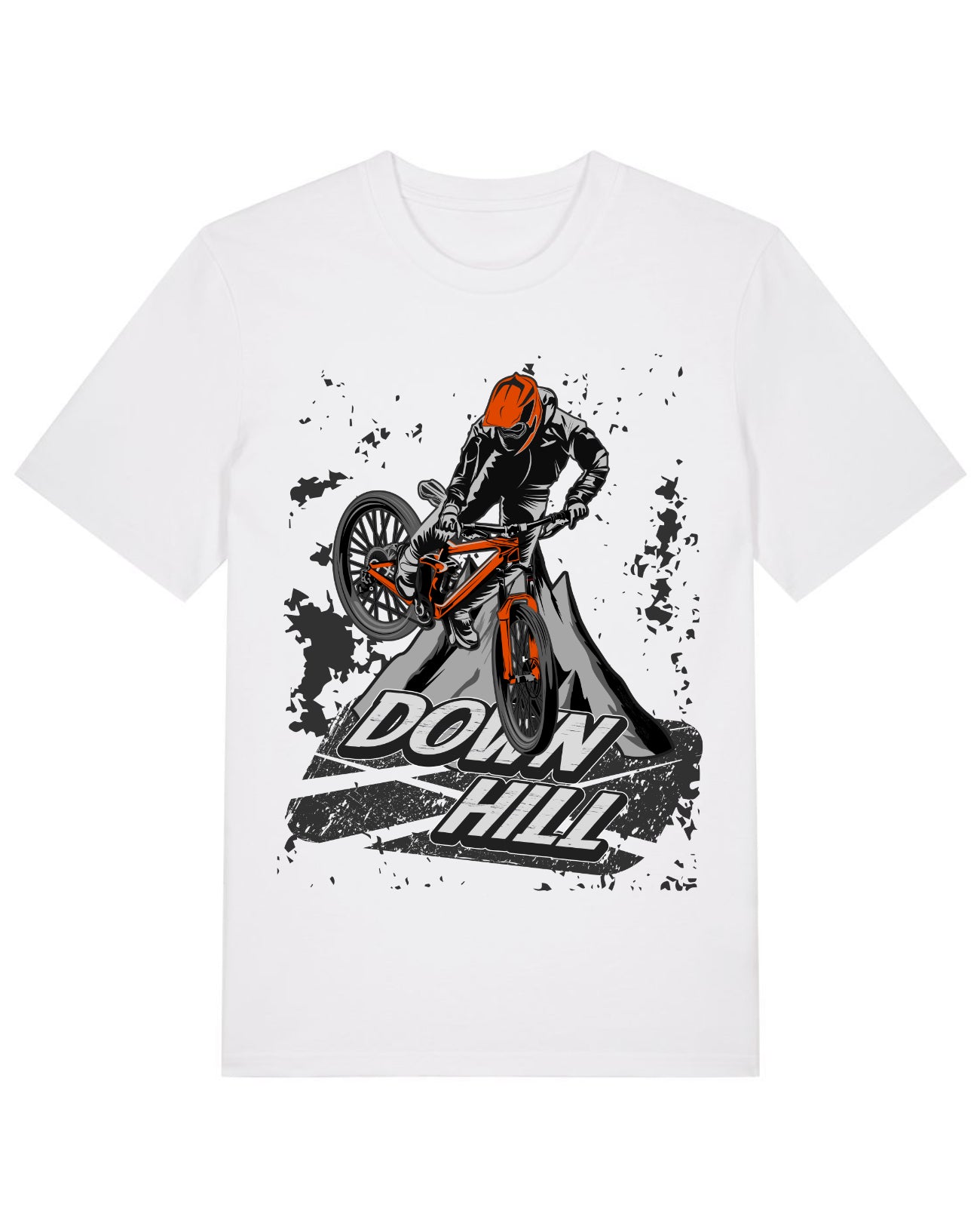 AlpenSucht® Organic Unisex T-Shirt "Downhill"