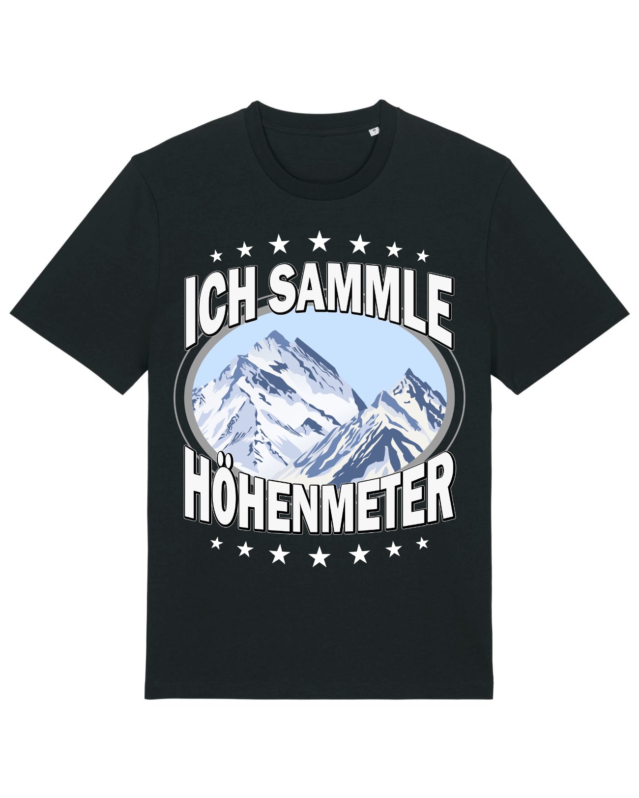 AlpenSucht® Organic Unisex T-Shirt "Höhenmeter"