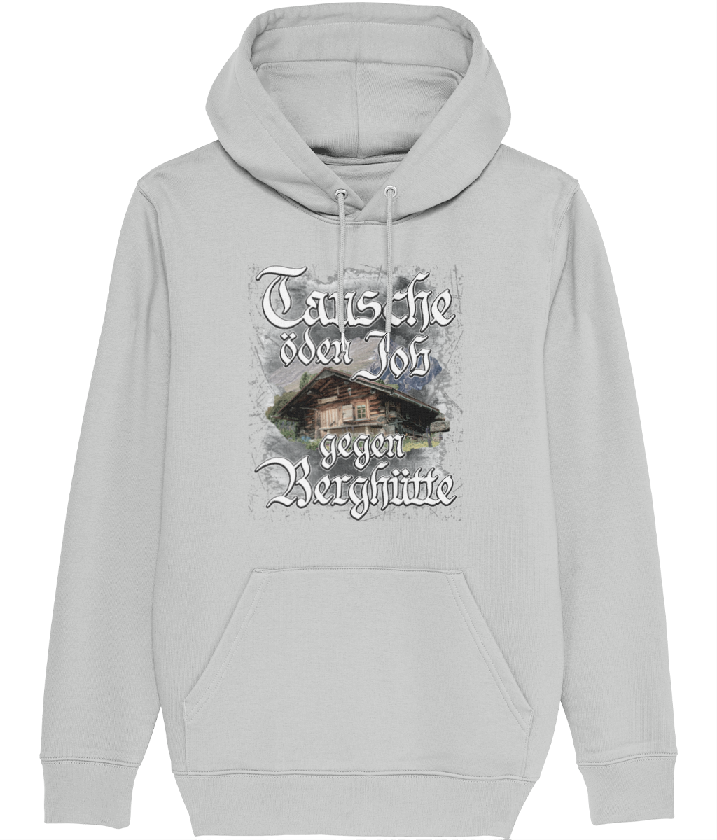 AlpenSucht® Unisex Hoodie "Berghütte"