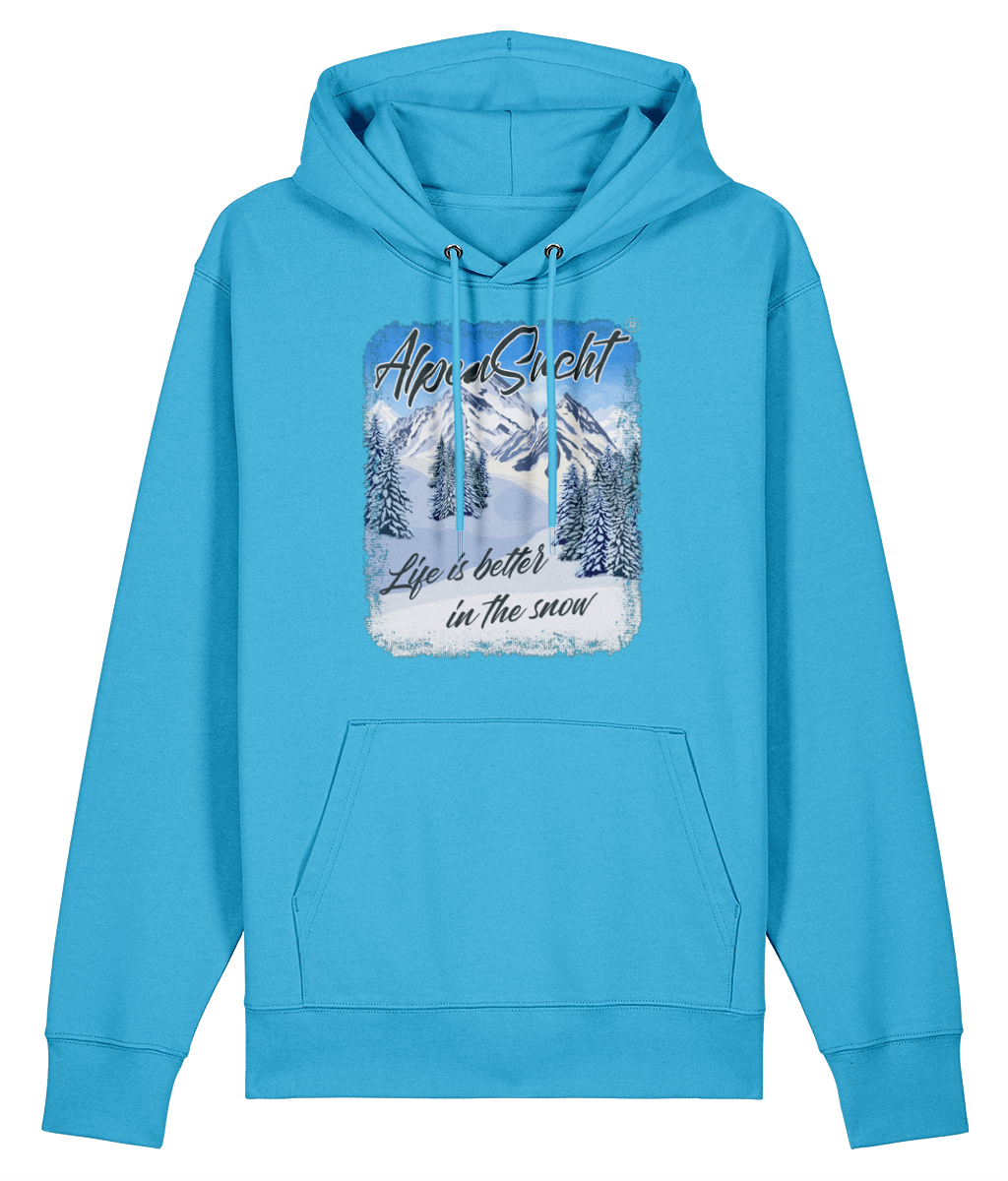 AlpenSucht® Unisex Hoodie "In The Snow"