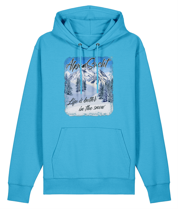 AlpenSucht® Unisex Hoodie "In The Snow"