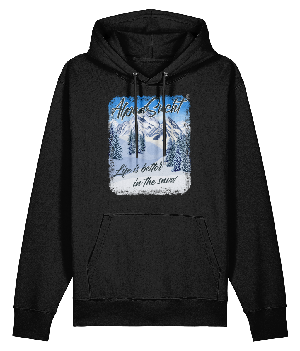 AlpenSucht® Unisex Hoodie "In The Snow"