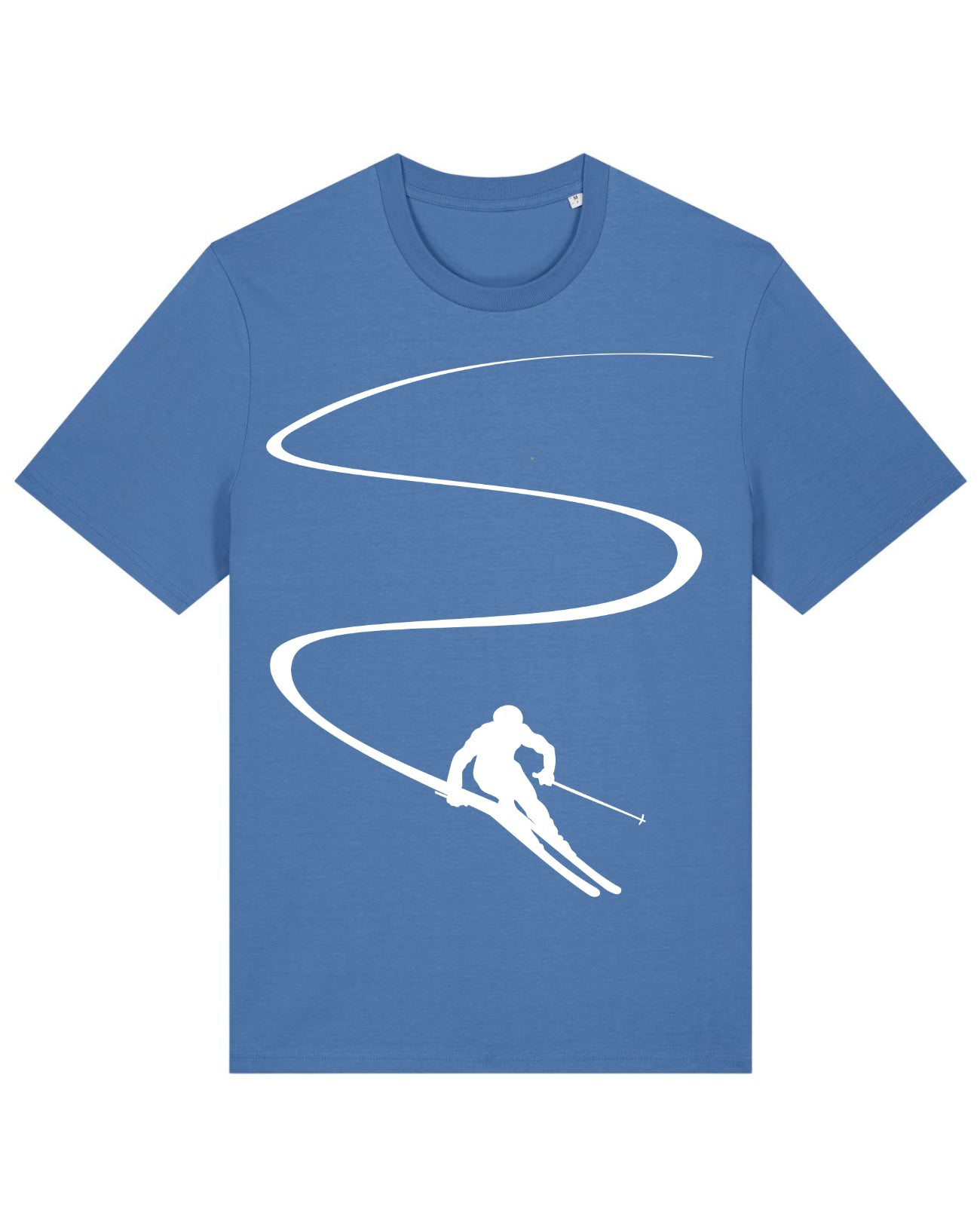 AlpenSucht® Organic Unisex T-Shirt "Skifahrer"