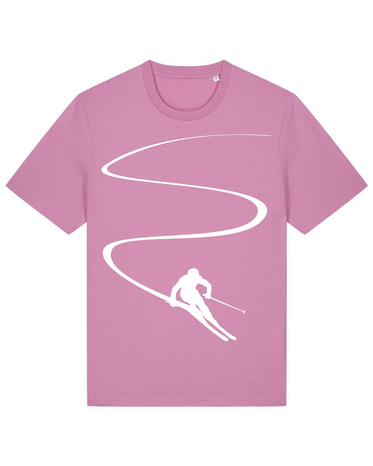 AlpenSucht® Organic Unisex T-Shirt "Skifahrer"