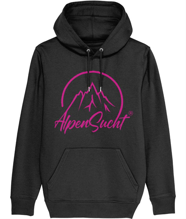 AlpenSucht® Unisex Hoodie Logo pink