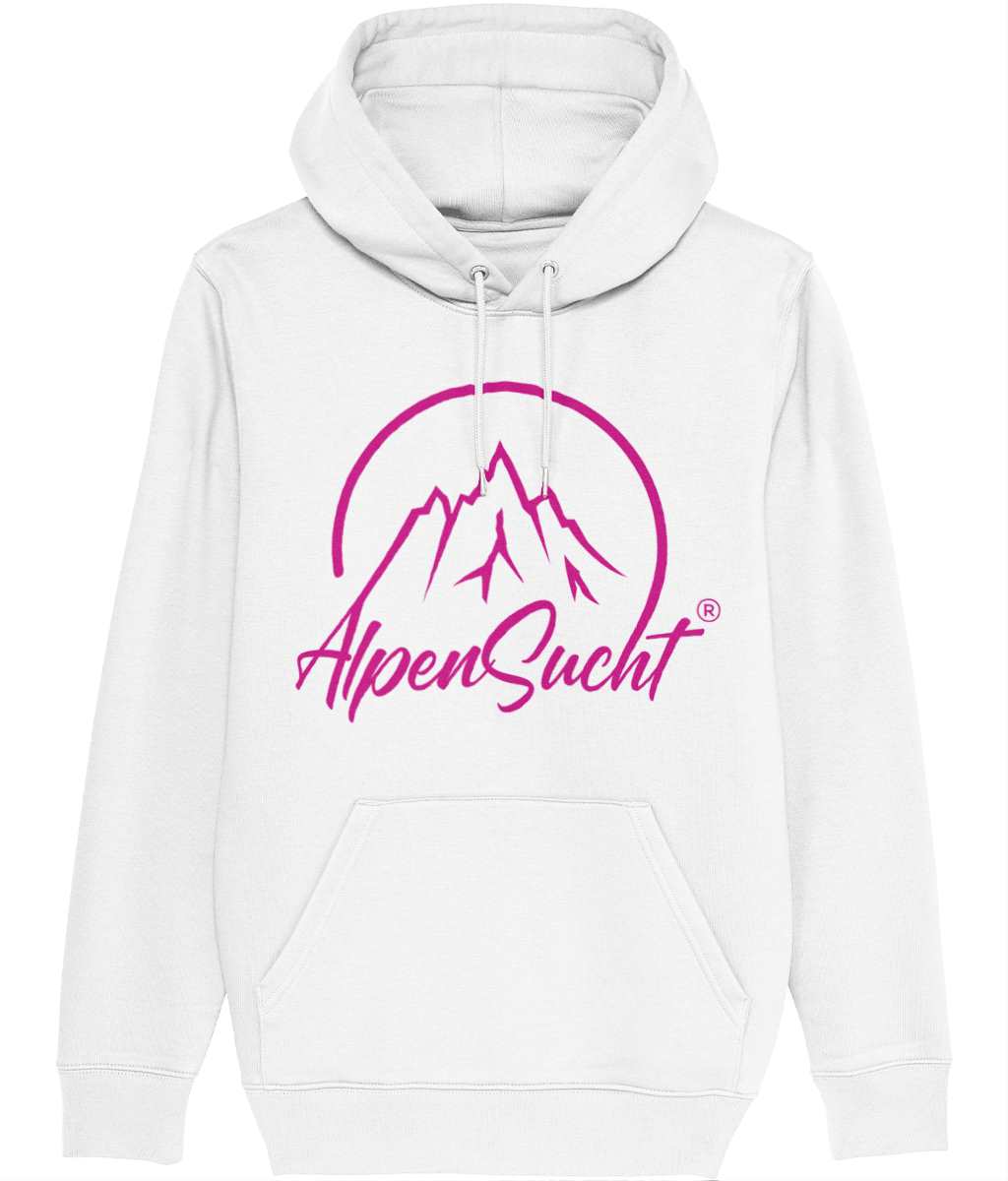 AlpenSucht® Unisex Hoodie Logo pink