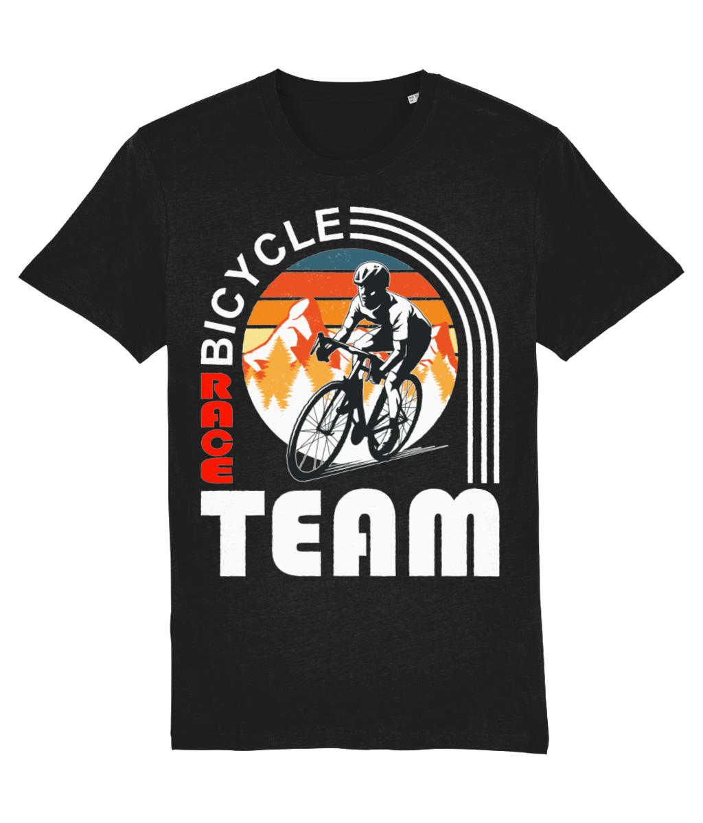 AlpenSucht® Organic Unisex T-Shirt "Bicycle"