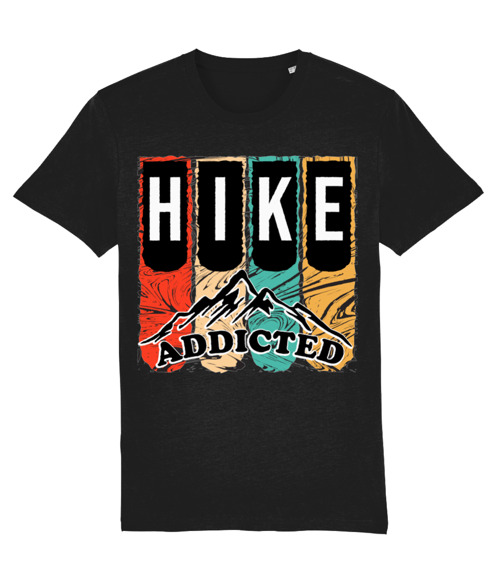 AlpenSucht® Organic Unisex T-Shirt "Hike Addicted"