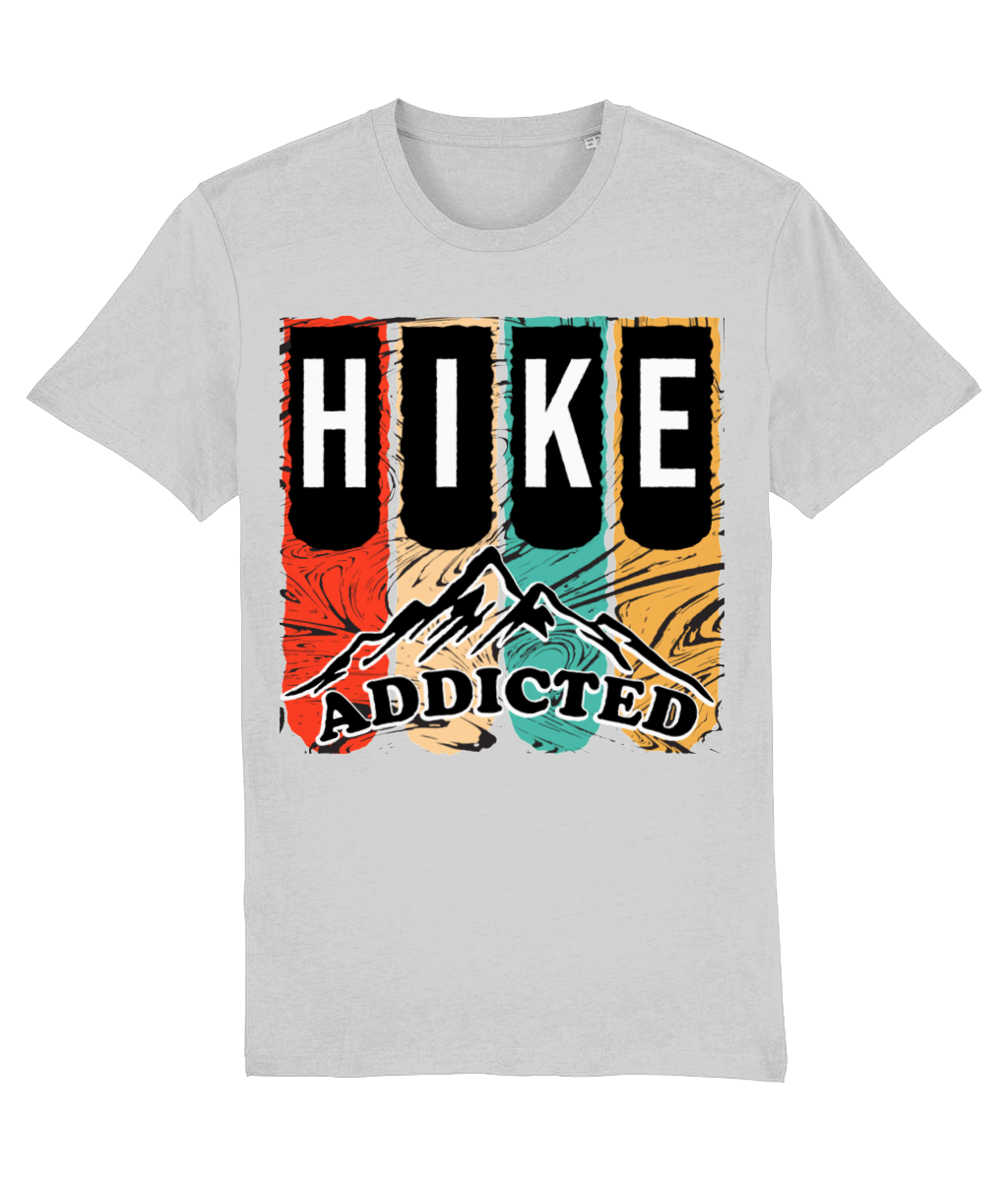 AlpenSucht® Organic Unisex T-Shirt "Hike Addicted"