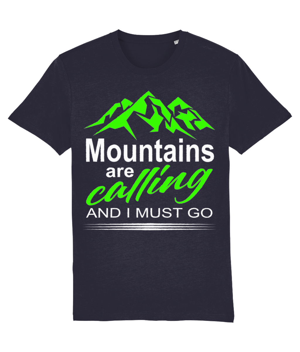 AlpenSucht® Organic Unisex T-Shirt "I Must Go"