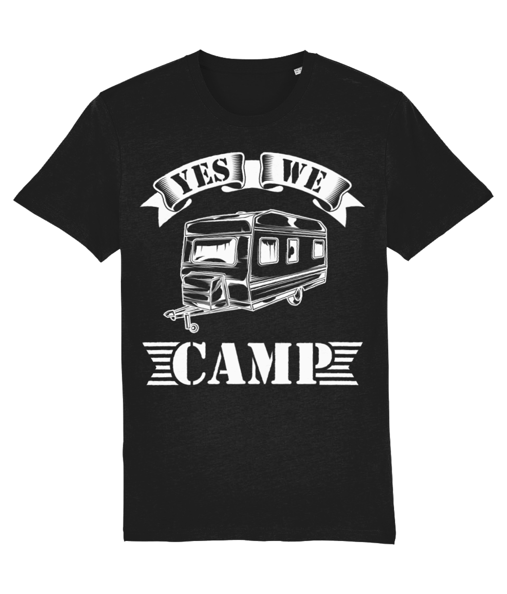 AlpenSucht® Organic Unisex T-Shirt "Yes We Camp"