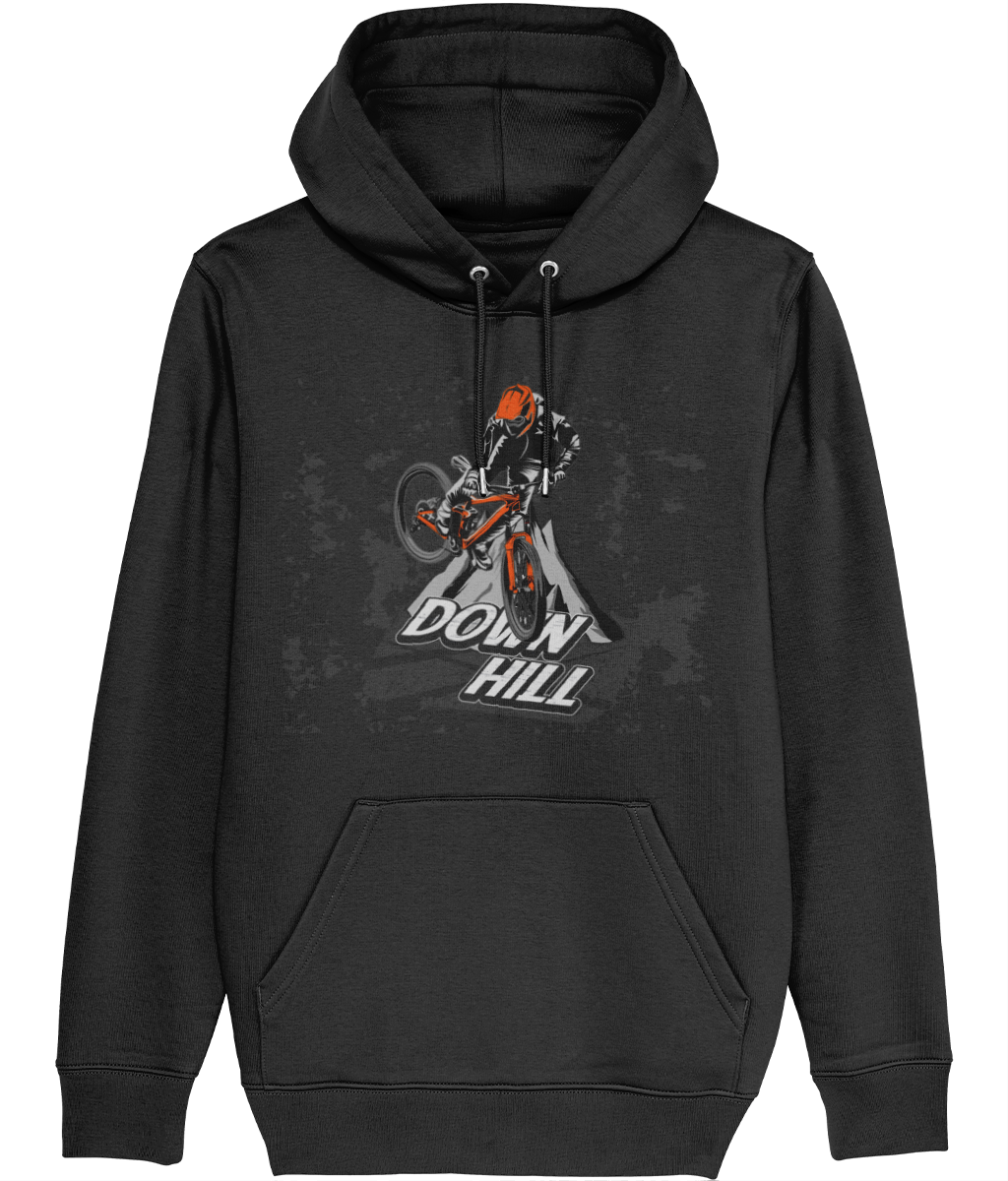 AlpenSucht® Unisex Hoodie "Downhill"