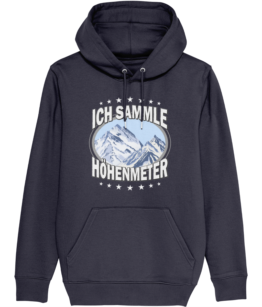 AlpenSucht® Unisex Hoodie "Höhenmeter"