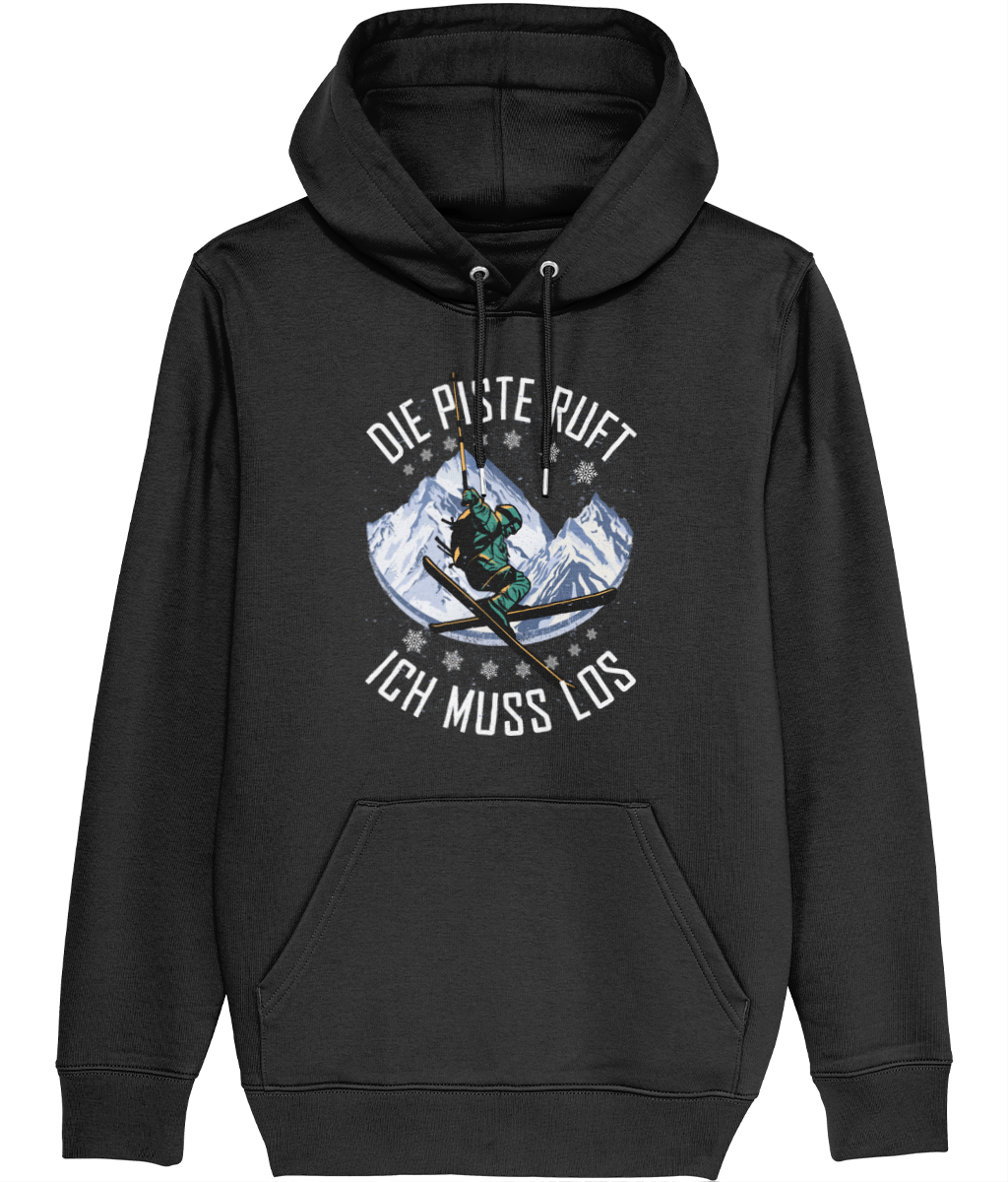 AlpenSucht® Unisex Hoodie "Die Piste ruft"