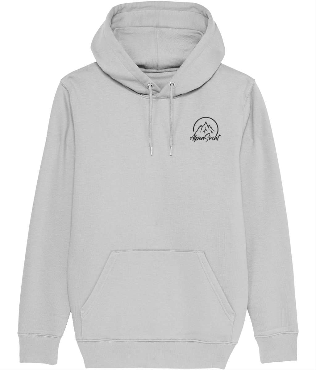 AlpenSucht® Unisex Hoodie Logo bestickt