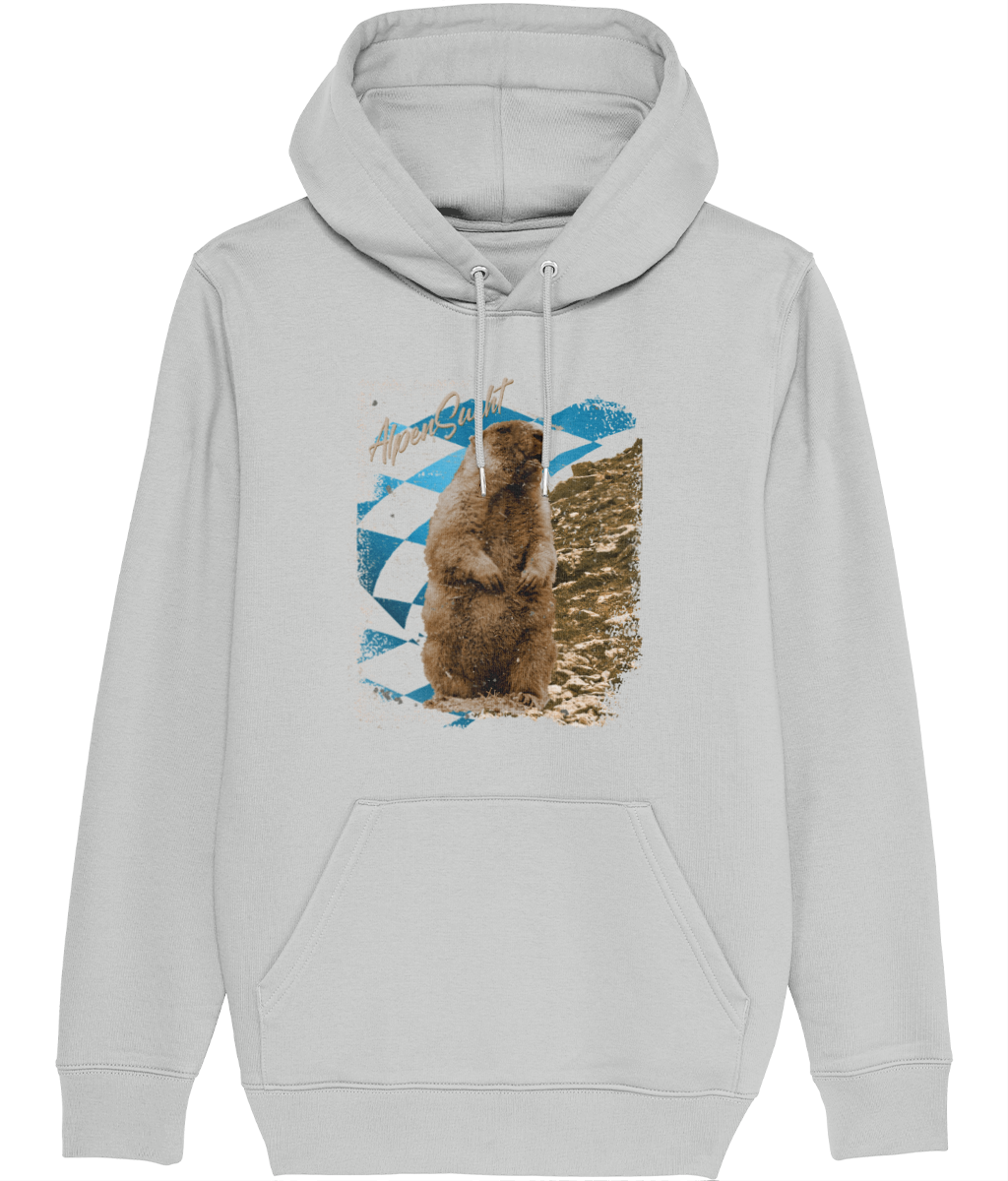 AlpenSucht® Unisex Hoodie "Murmeltier"