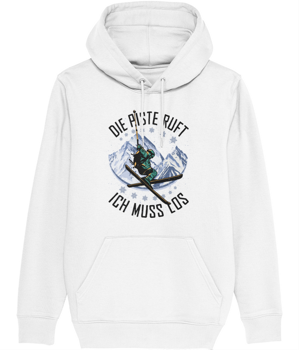 AlpenSucht® Unisex Hoodie "Die Piste ruft"